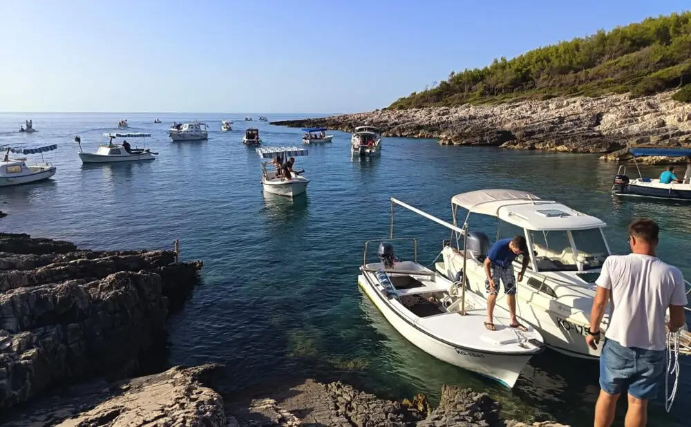 The faithful and villagers take part in the celebration of Our Lady of Čara Field with prayer, song and holy Mass on Korčula.