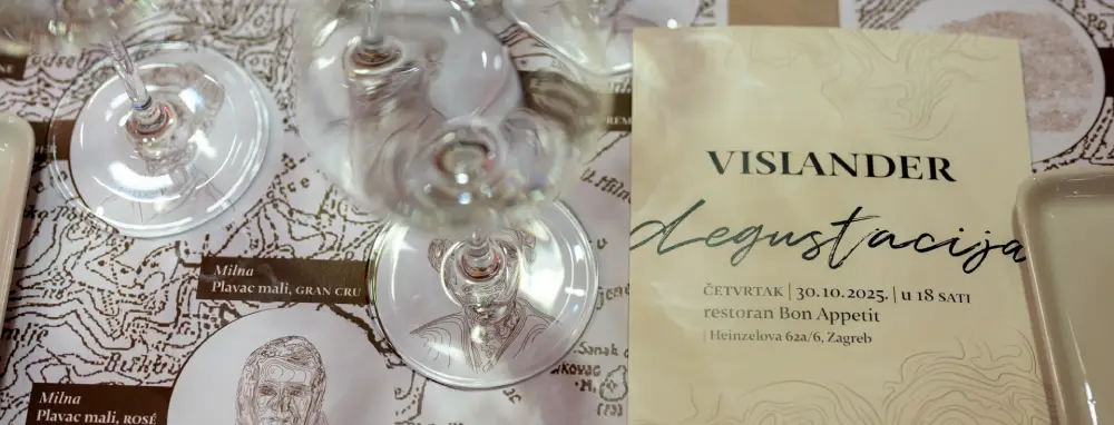 Večer za pamćenje s plavcima Vislander! Usporedili smo vina s različitih položaja, a potom i iz različitih godina