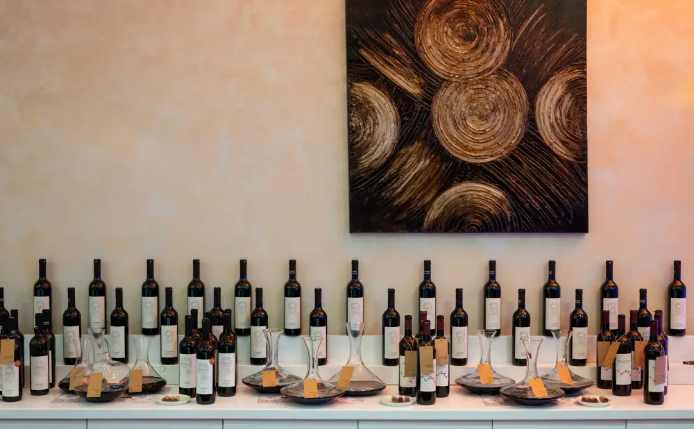 Druženje u vinariji Vislander započelo je pjenušcem Viško bonda od sorte kuč i plavca malog.