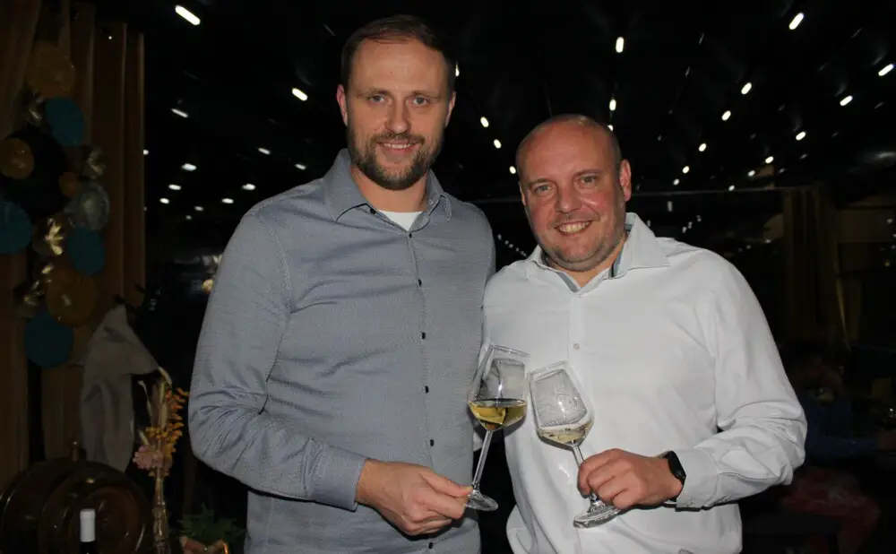 Chef Filip Vranešić prepared the courses alongside carefully paired Slavonian wines.