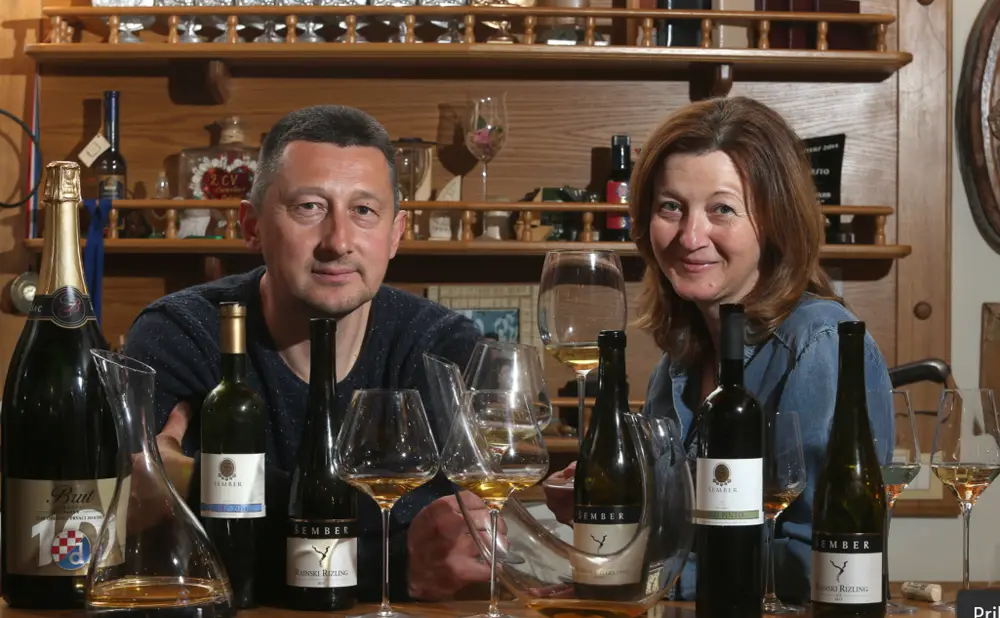 The Sember family's Rizlings from Plesivica are among the main stars of the Rizling Raj(n)ski 2025 festival