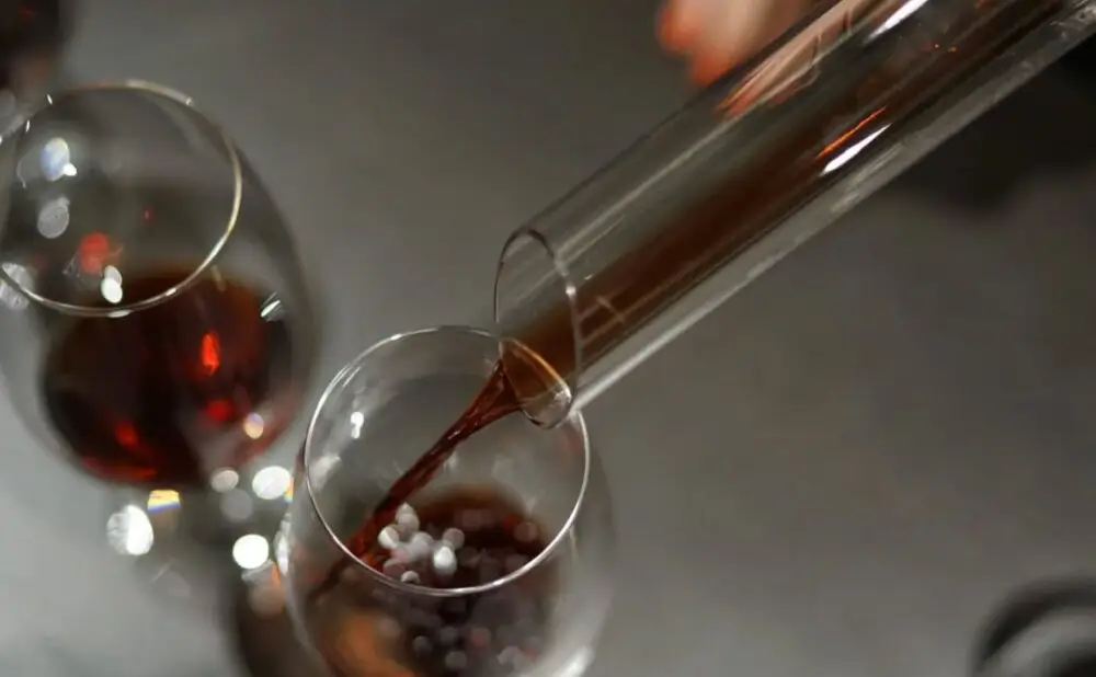 Competitors assess wines blind during the Croatian Sommelier Championship.