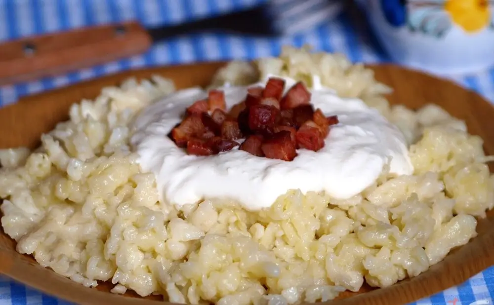 Kapustnica, a soup of sauerkraut, meat and spices, is traditionally eaten on Christmas Eve in Slovakia.