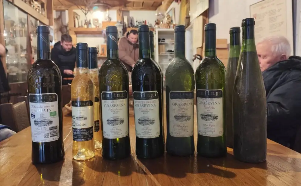 Ivan Enjingi presents archive Grasevina and Venje spanning several decades at an exclusive tasting.