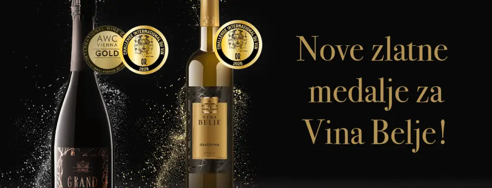 New golds for Graševina Premium 2024 and La Belle Grand from Vina Belje