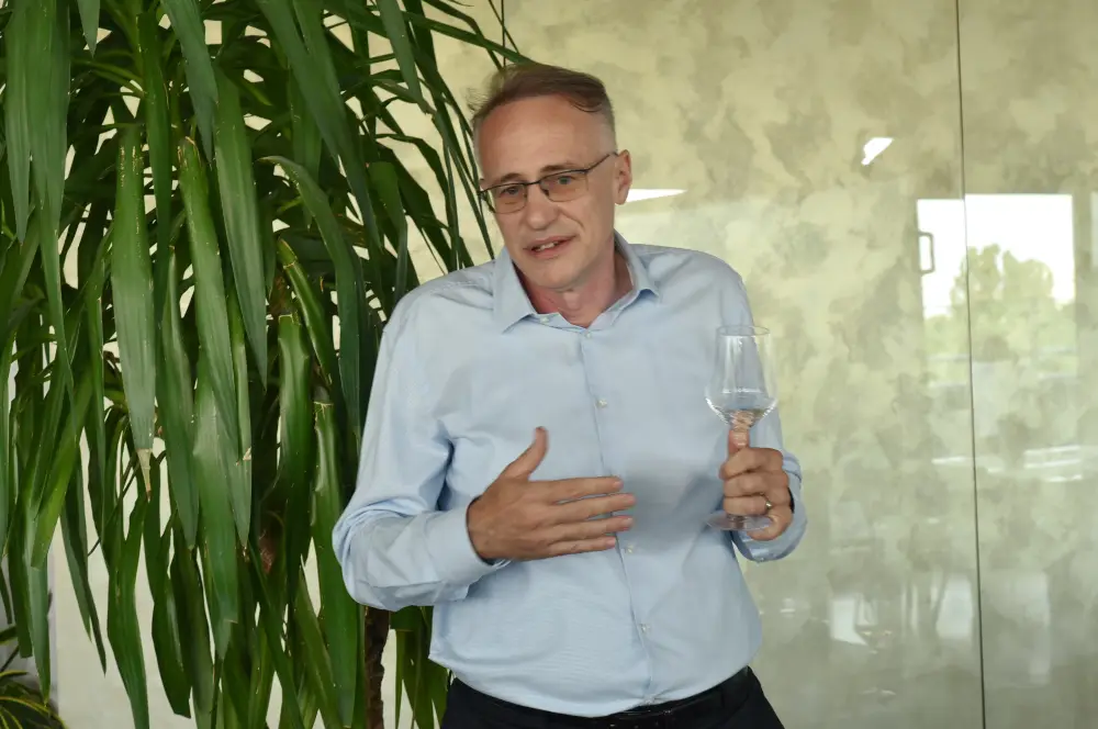 Marko Vojković, owner of the Vislander winery